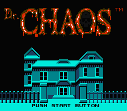 Dr. Chaos title screenshot